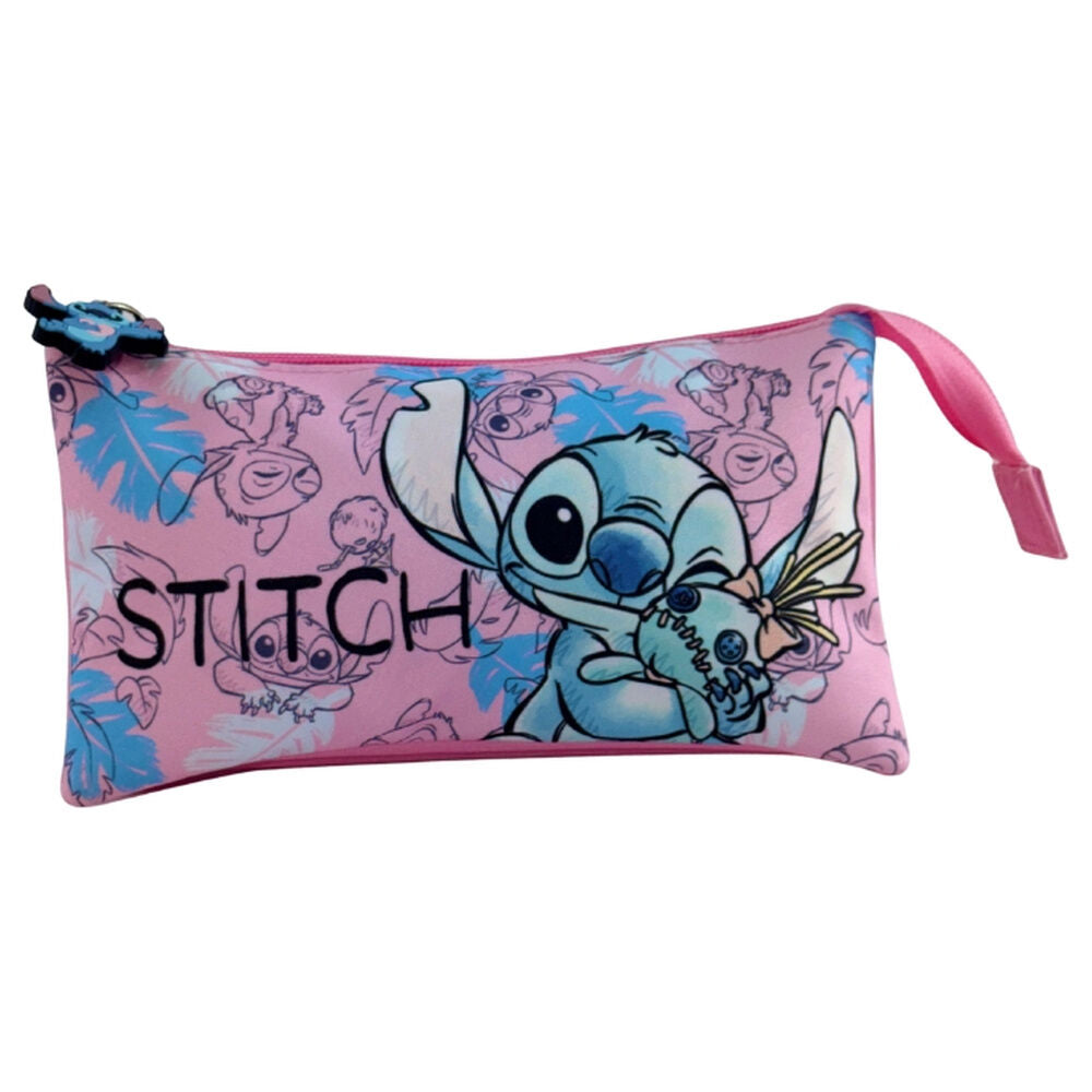 Estojo triplo Doll Stitch Disney