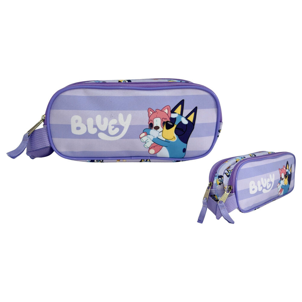 Estojo duplo Puppy Bluey