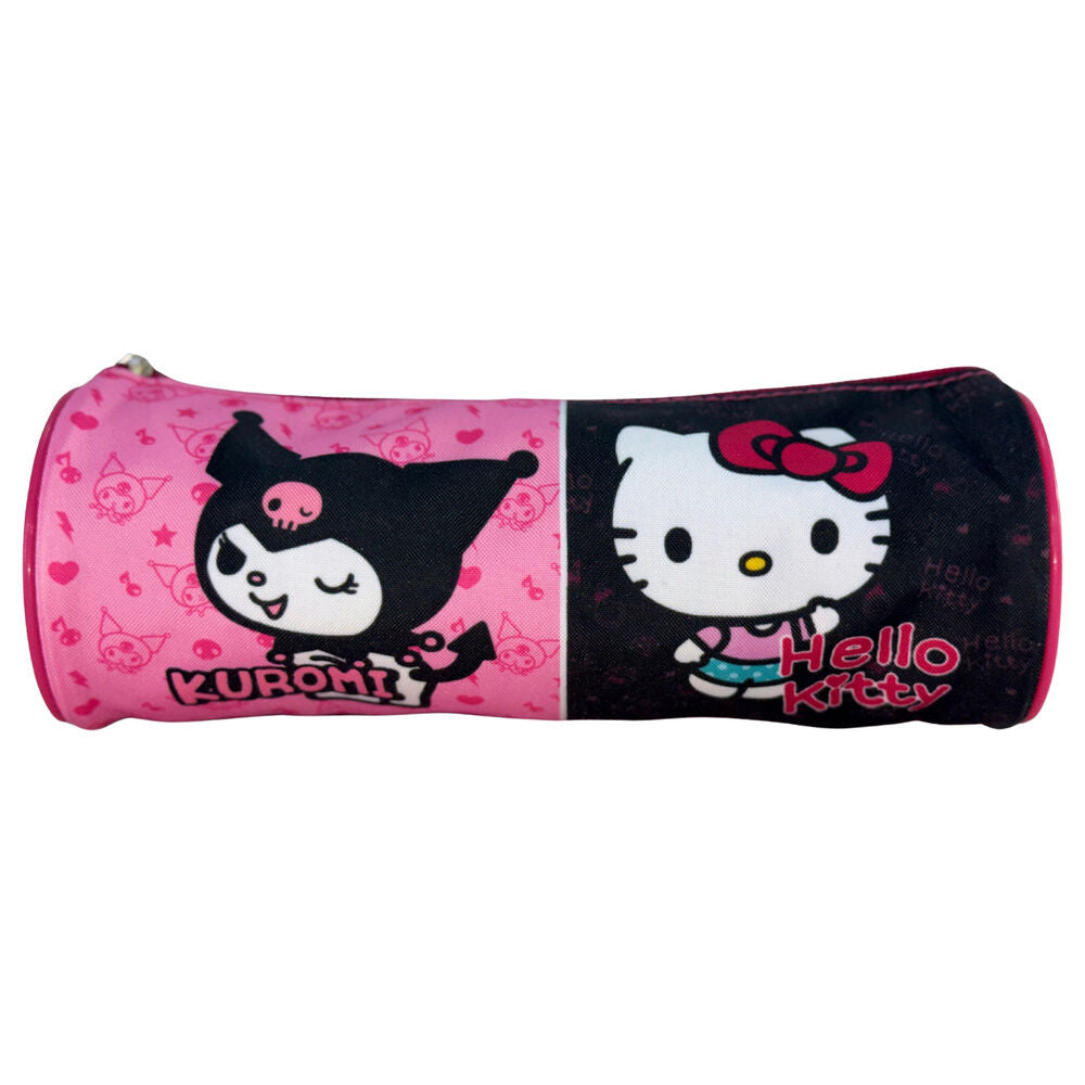 Estojo Kuromi & Hello Kitty