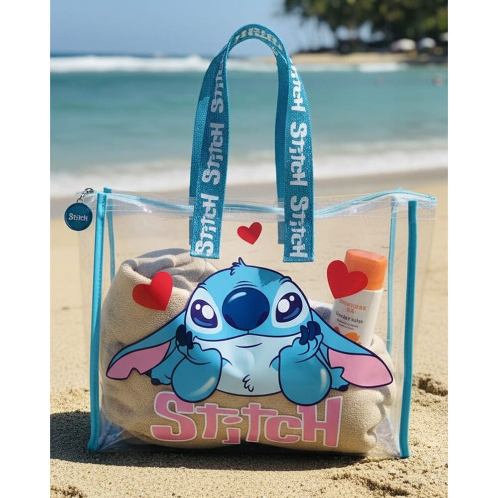 Bolsa de praia Stitch Disney