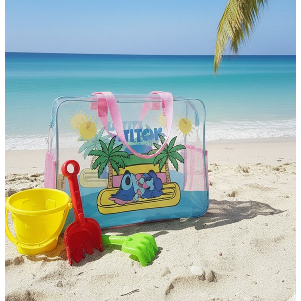 Bolsa praia Stitch Disney