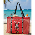 Saco de praia em malha do Minnie da Disney