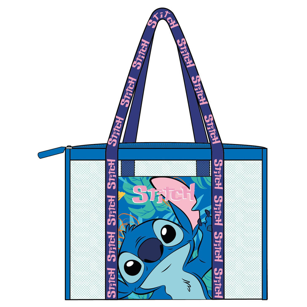 Bolsa de praia em malha do Stitch da Disney