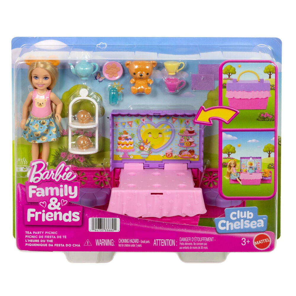Boneca Picnic Club Chelsea Barbie