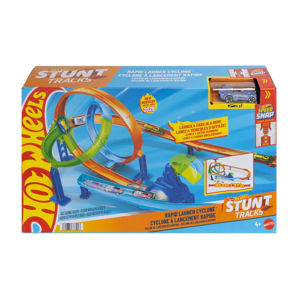 Ciclone de Lançamento Rápido Hot Wheels