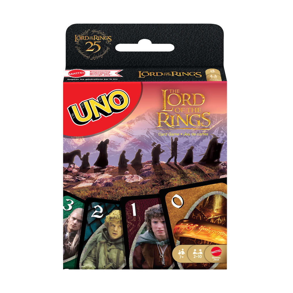 Jogo de cartas UNO O Senhor dos Anéis