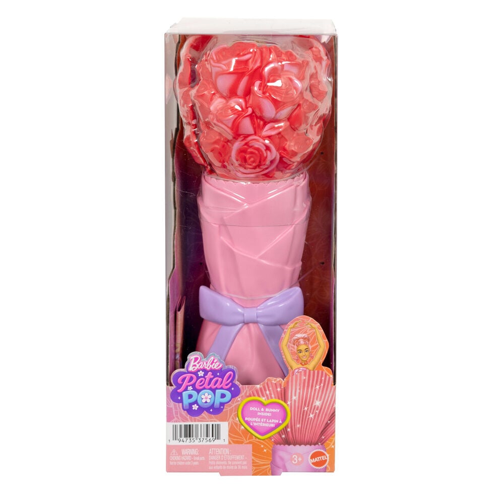 Boneca Rosa Vermelha Petal Pop Barbie