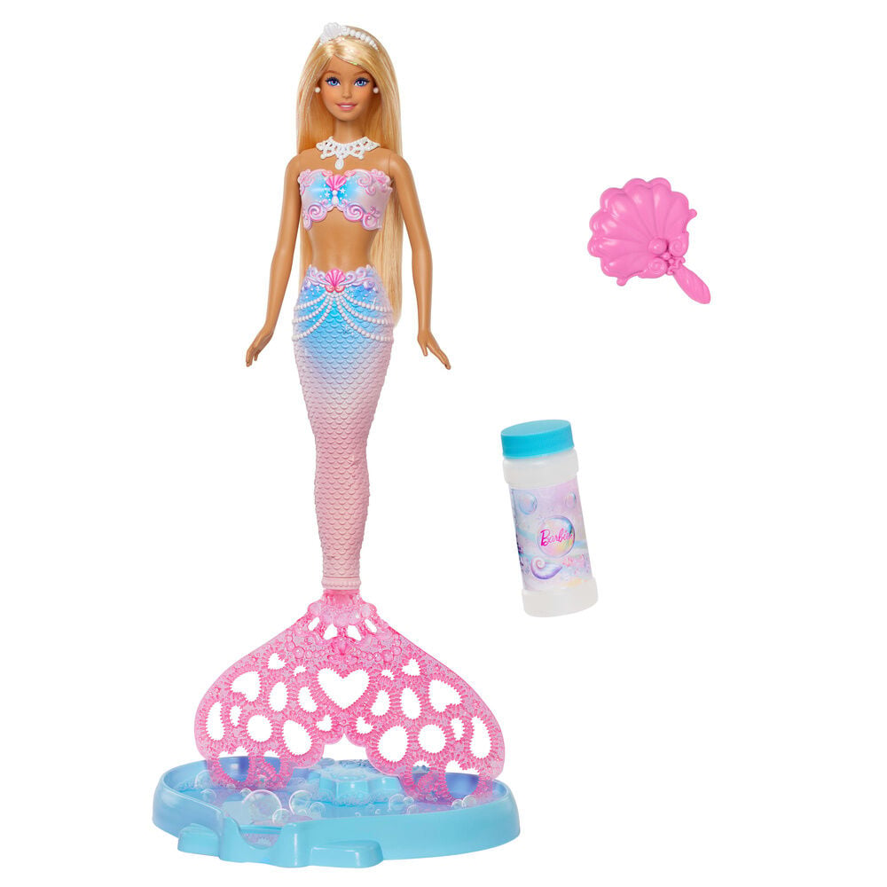 Boneca Sereia Bolhas de Sabão Barbie