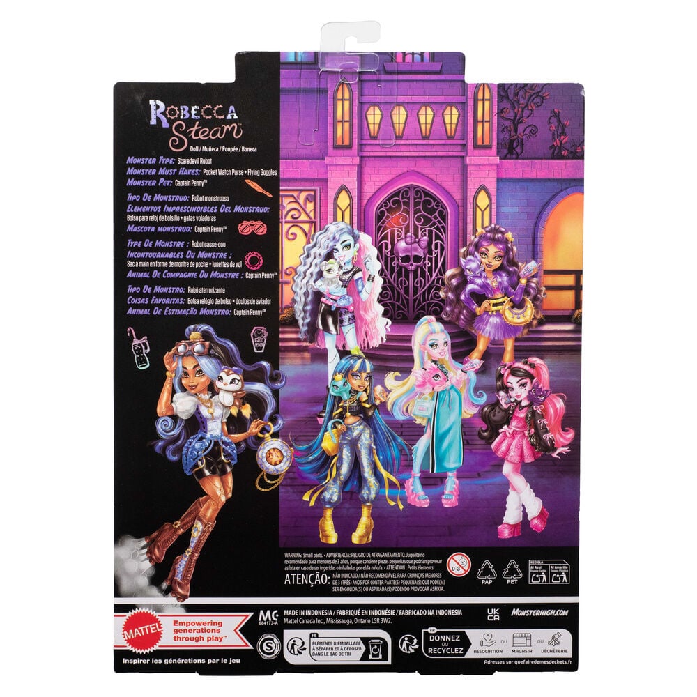 Boneca Robecca Steam Monster High