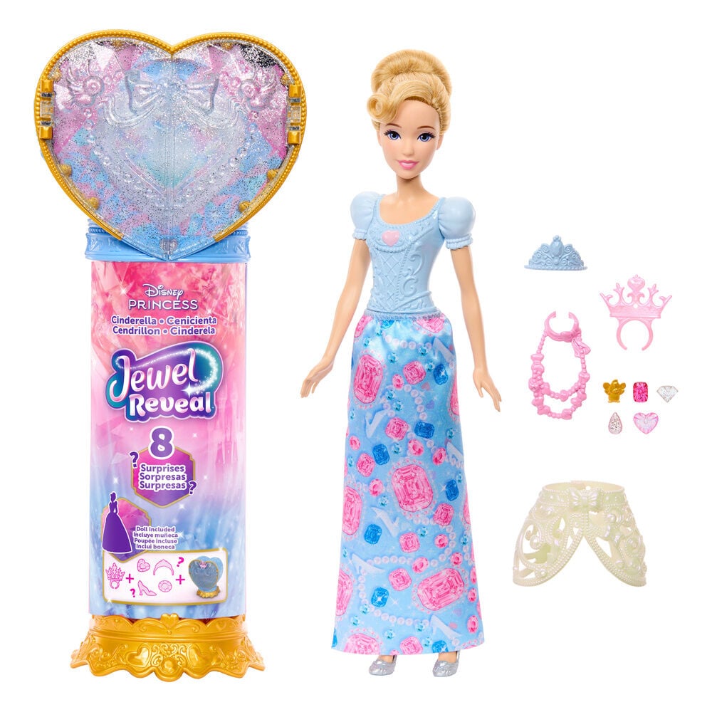 Boneca Reveal Cinderela Disney