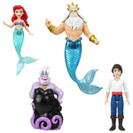 Conjunto de 4 Figuras A Pequena Sereia Disney — vista 1