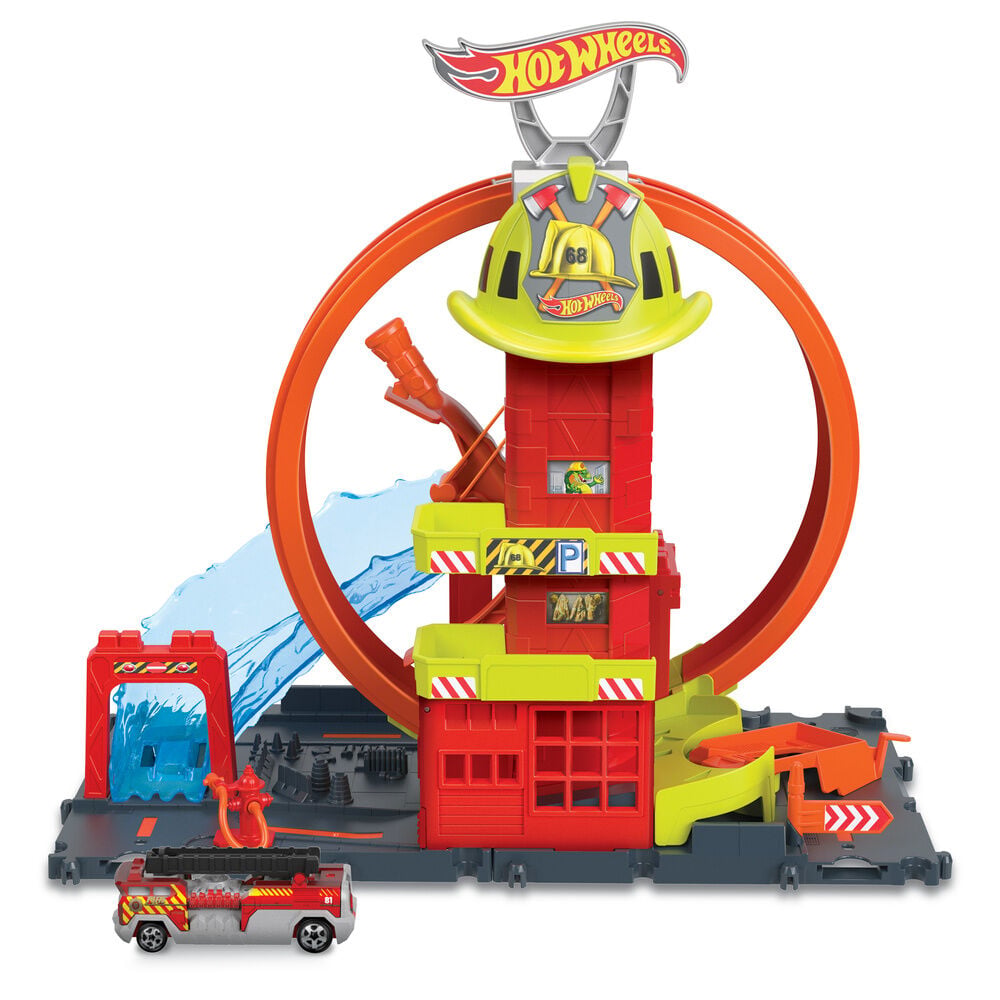 Estação de Bombeiros Hot Wheels City