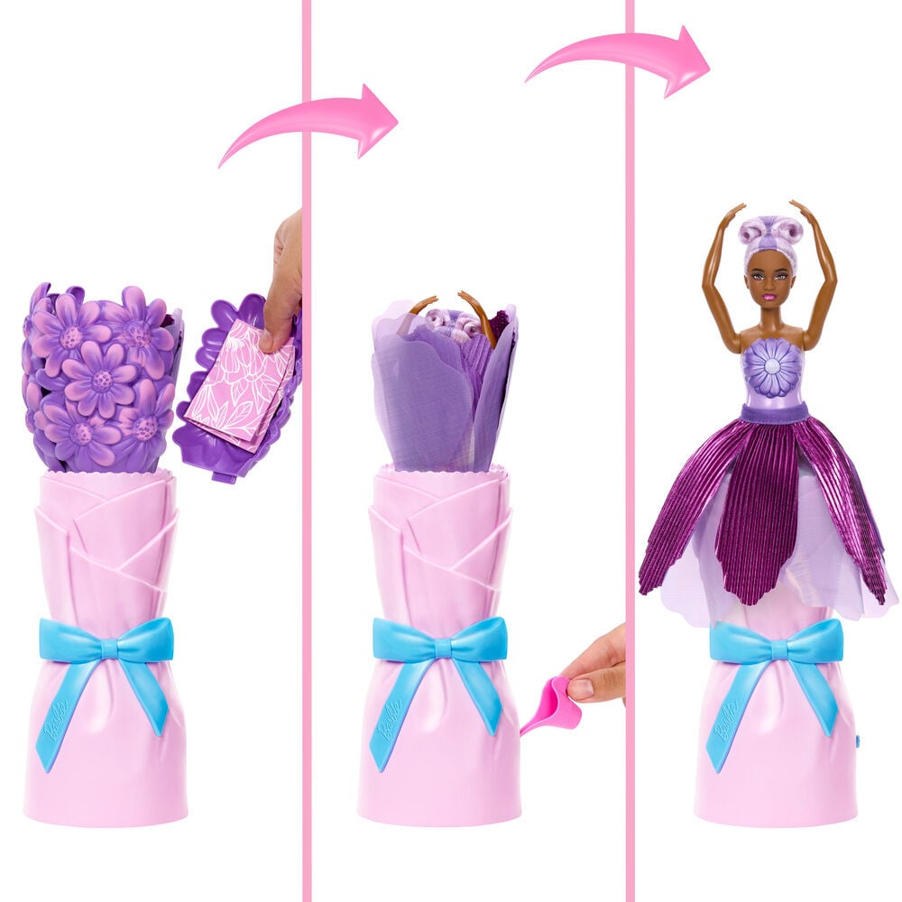 Boneca Margarida Lilás Petal Pop Barbie