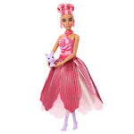 Boneca Rosa Vermelha Petal Pop Barbie