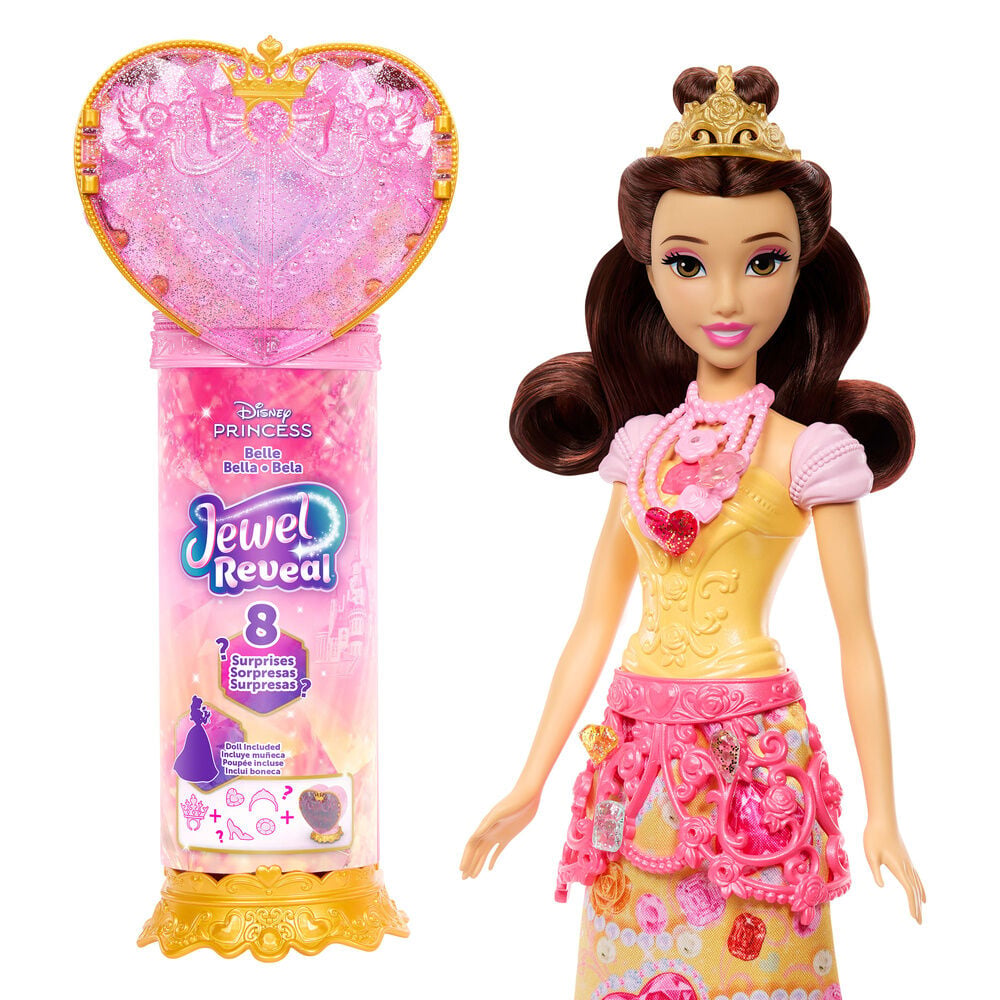Boneca Reveal Bella A Bela e o Monstro Disney