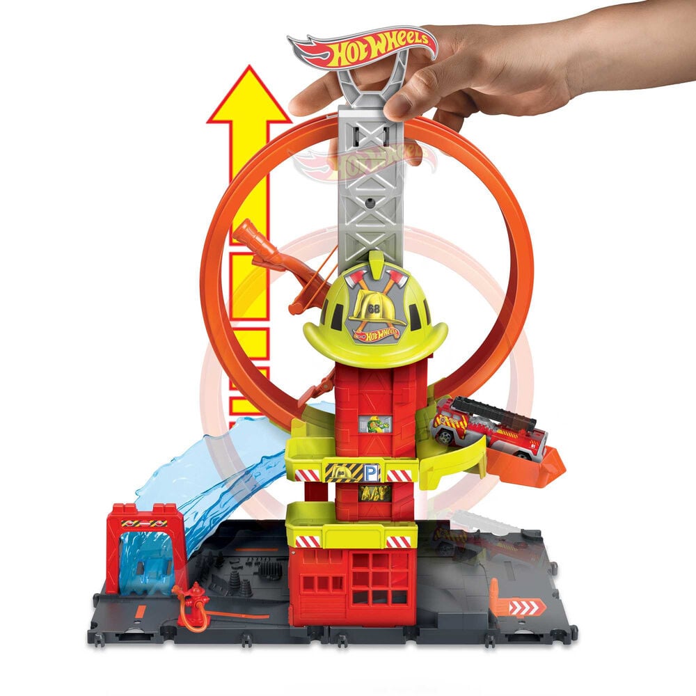 Estação de Bombeiros Hot Wheels City