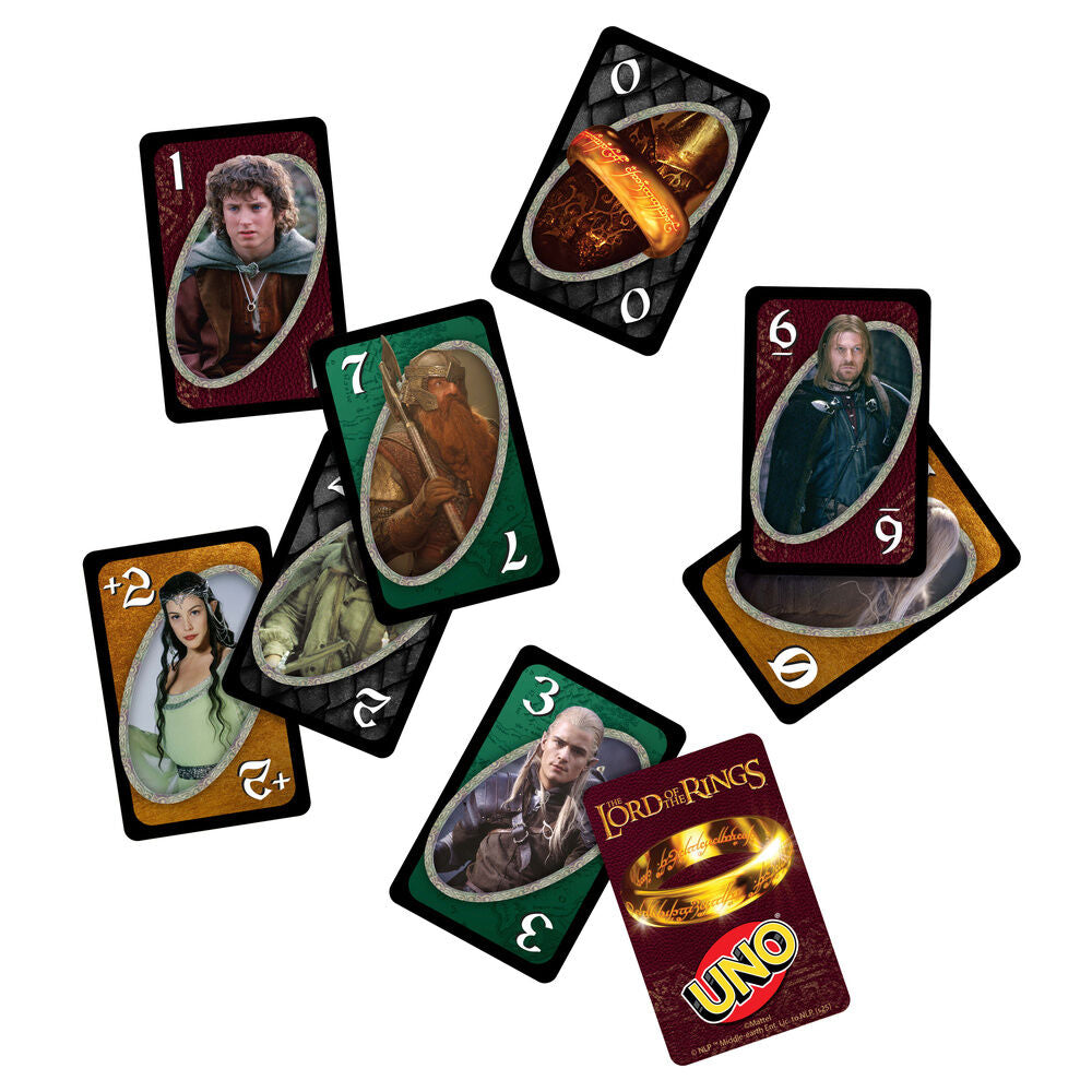 Jogo de cartas UNO O Senhor dos Anéis