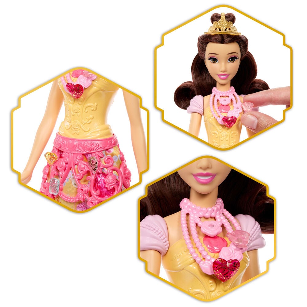Boneca Reveal Bella A Bela e o Monstro Disney