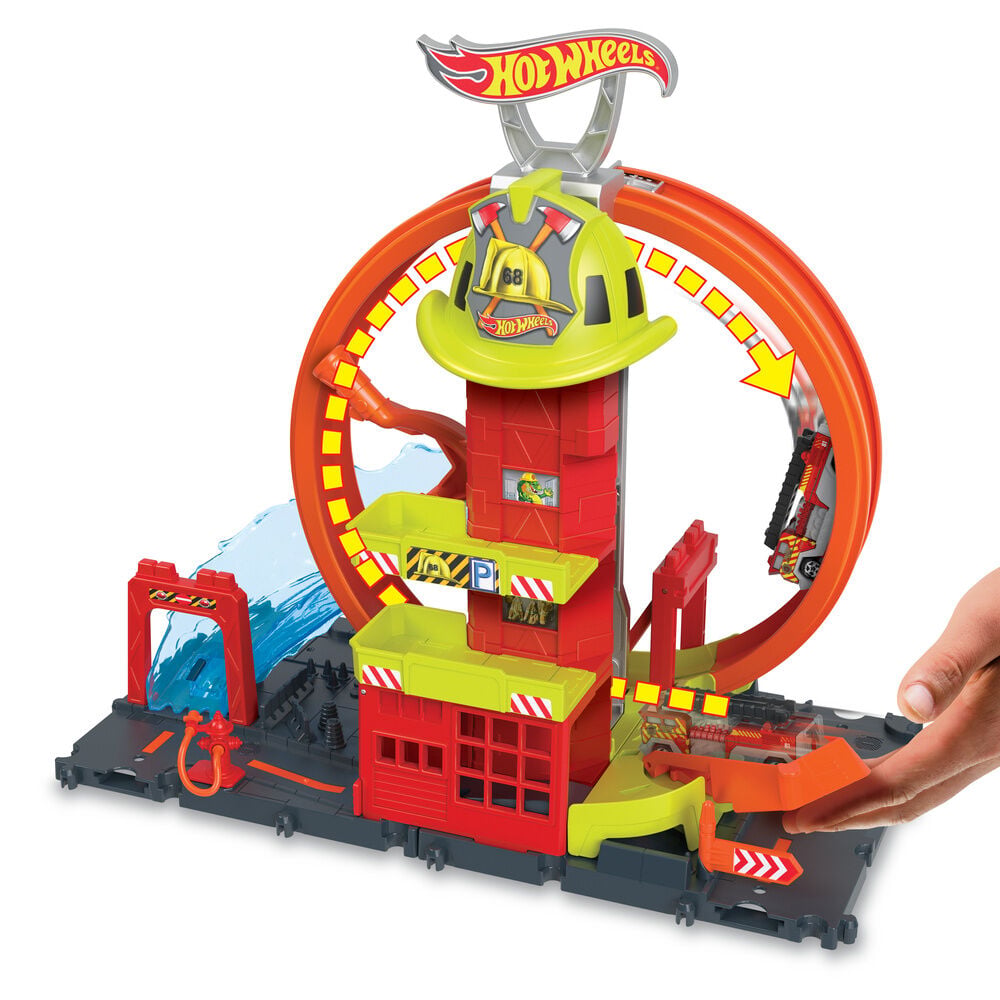 Estação de Bombeiros Hot Wheels City