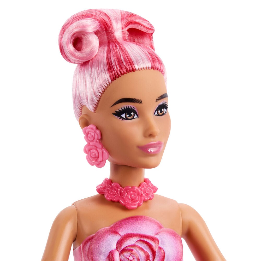 Boneca Rosa Vermelha Petal Pop Barbie
