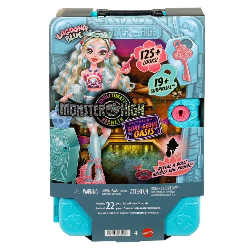 Boneca Lagoona Blue Skulltimate Secrets Series 7 Monster High