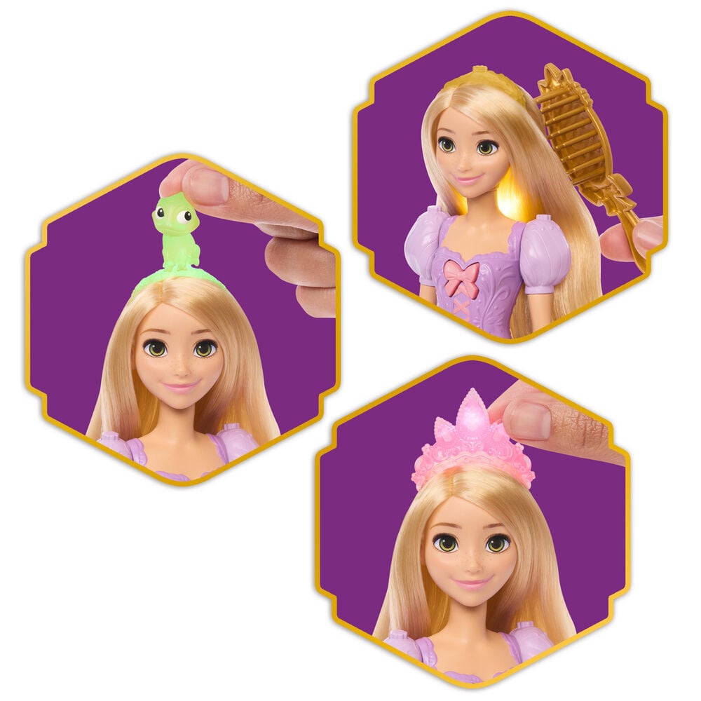 Boneca Reveal Rapunzel Entrelaçados Disney