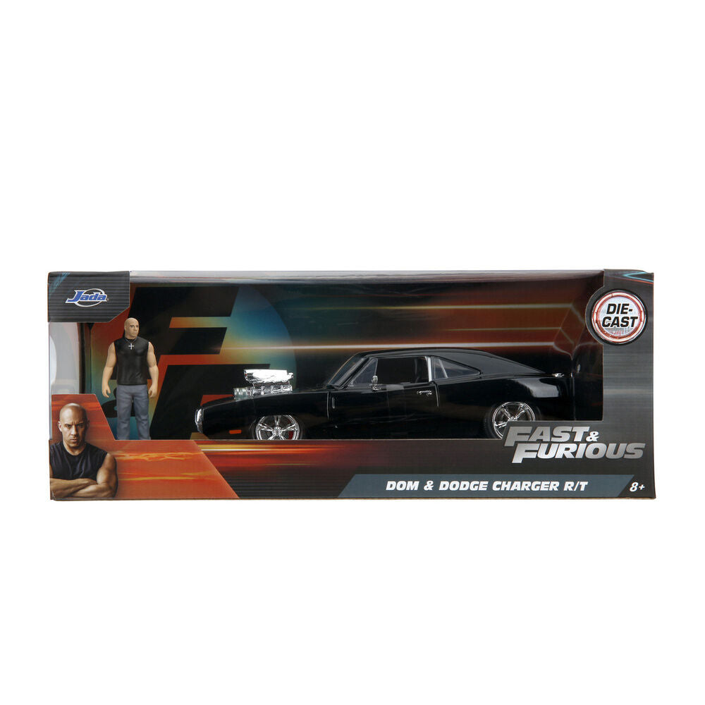 Dominic Toretto Figure & Dodge Charger R/T Fast & Furious Set