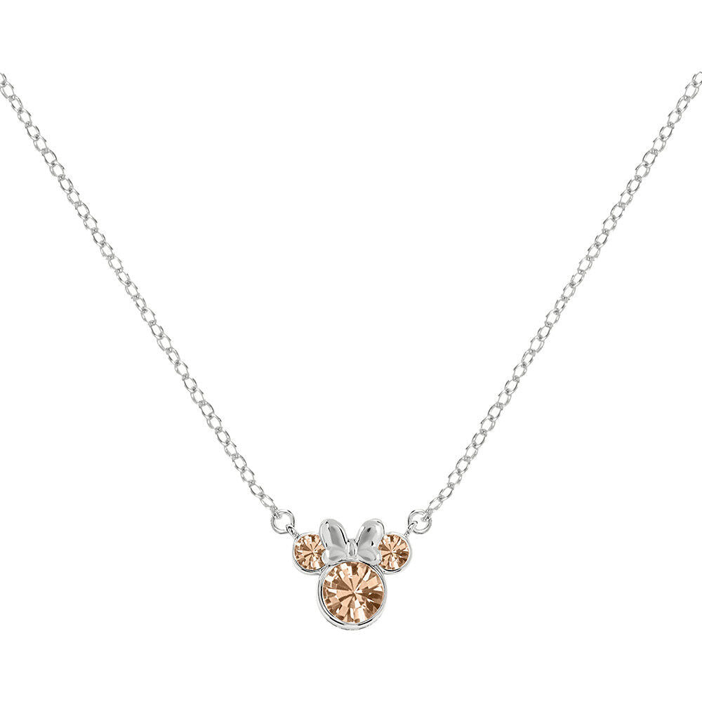 June Minnie Disney silver pendant