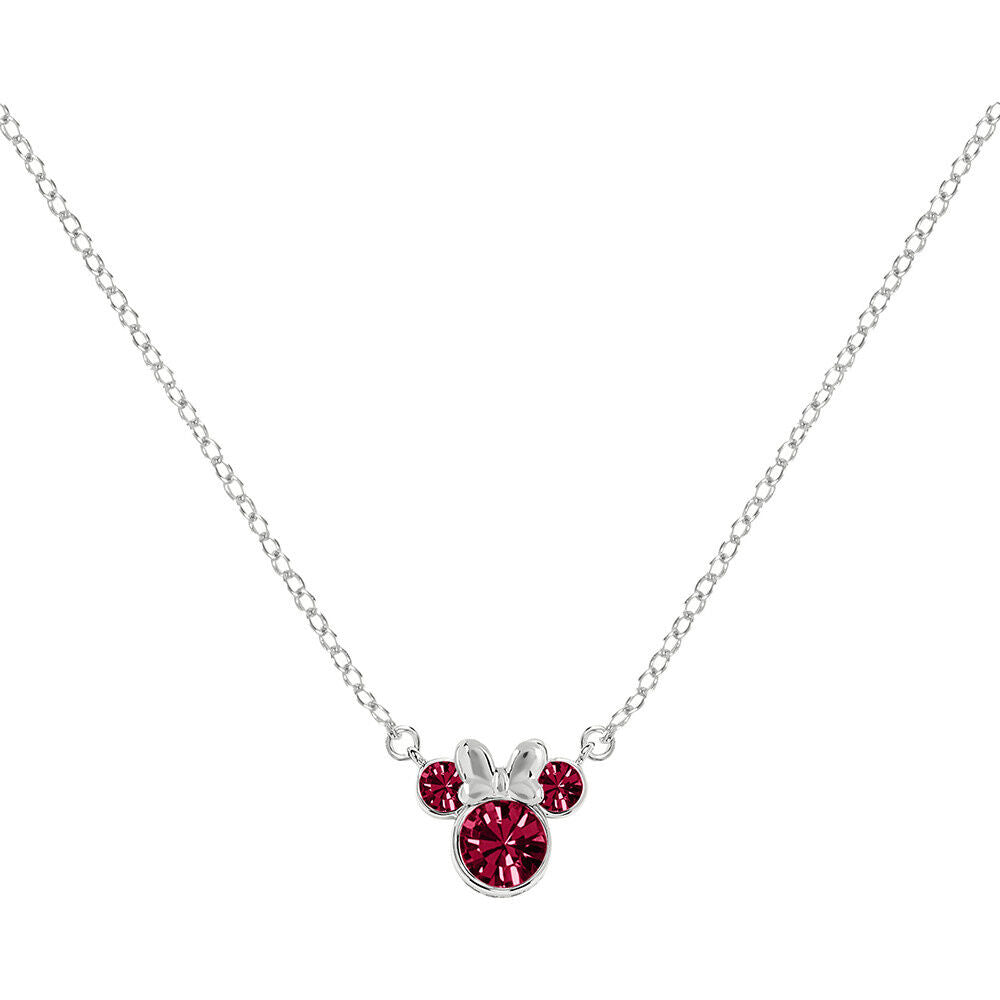 Disney Minnie Mouse July silver pendant