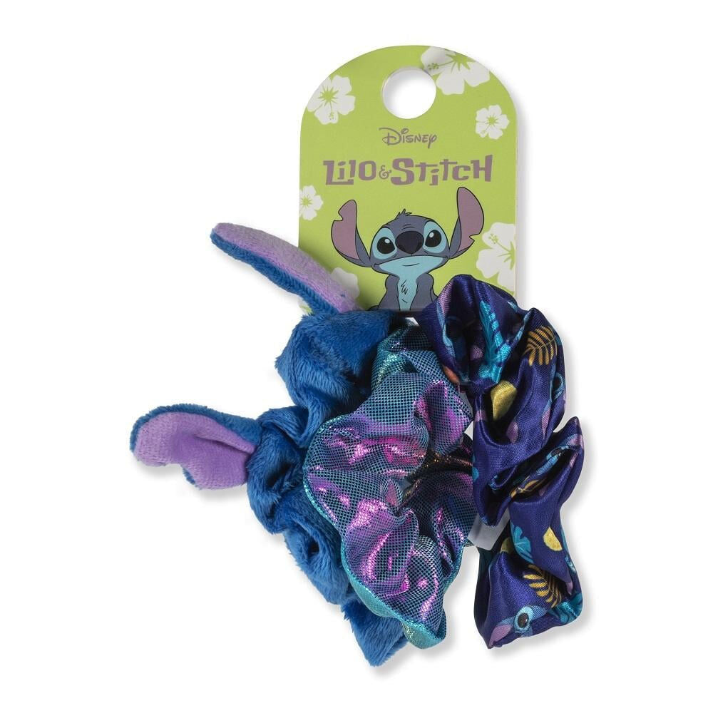 Conjunto de 3 elásticos para o cabelo do Stitch da Disney
