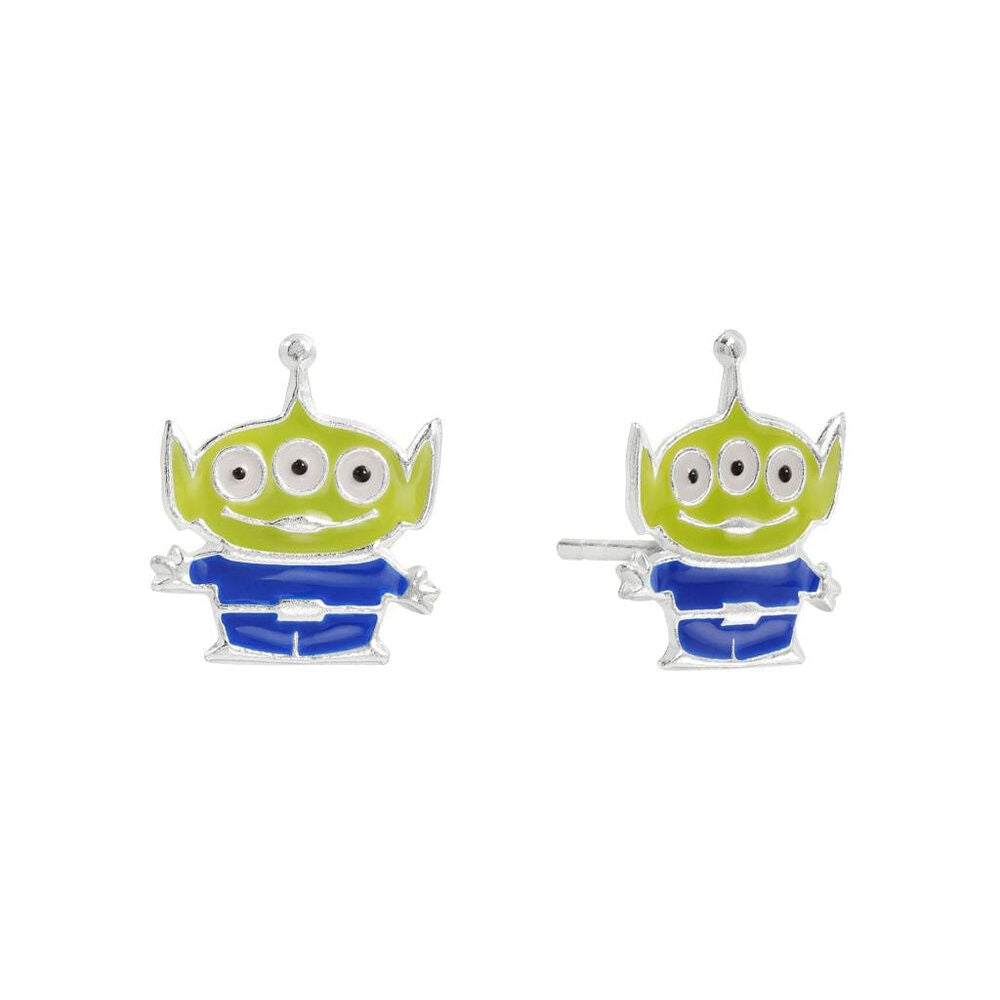 Brincos de prata Alien Toy Story Disney Pixar