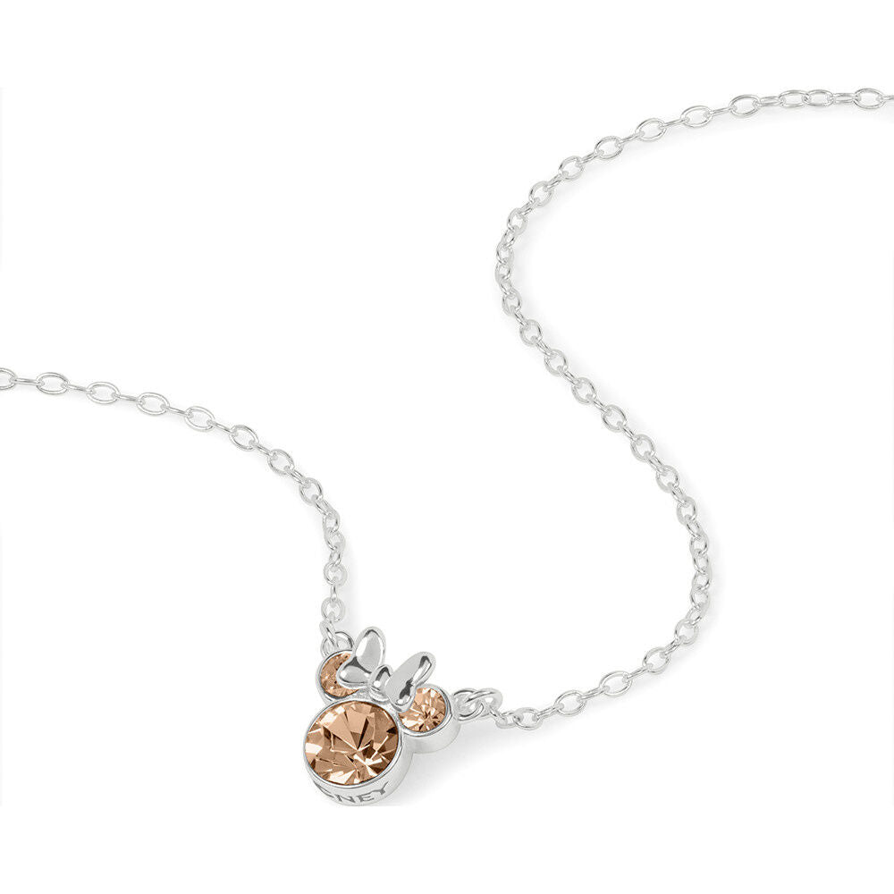June Minnie Disney silver pendant