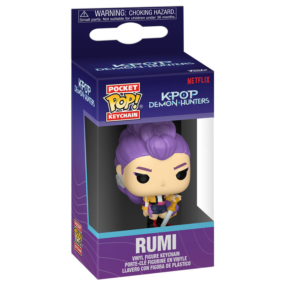 Porta-chaves Pocket POP K-Pop Demon Hunters Rumi