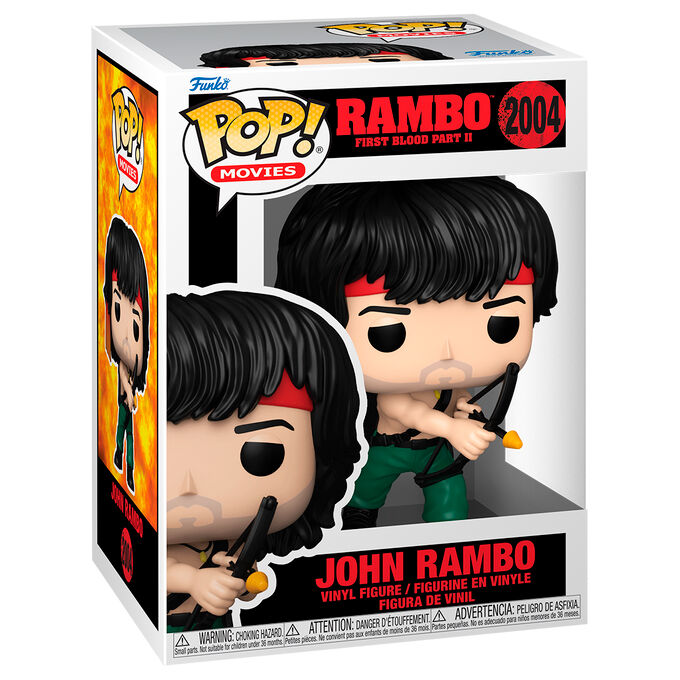 Figura POP Rambo Acorralado Parte 2 John Rambo