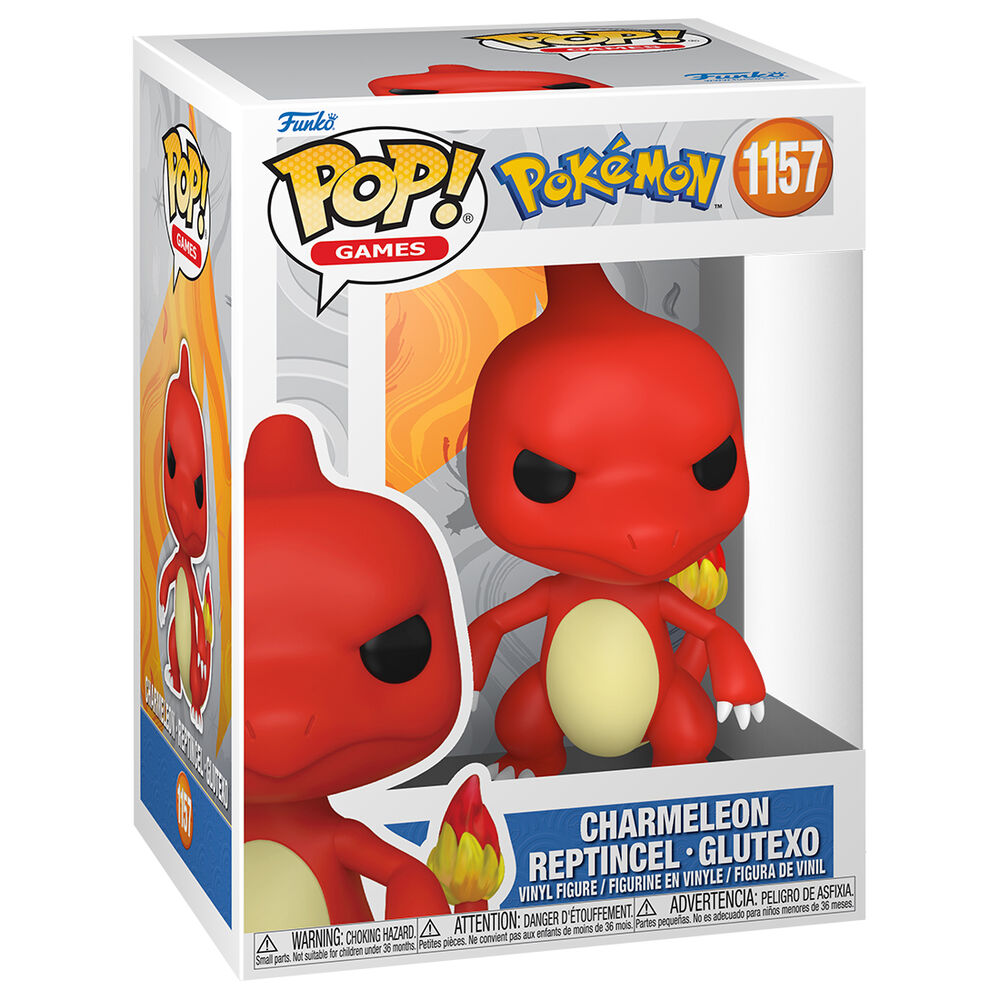 Figura POP Pokémon Charmeleon Reptincel Glutexo