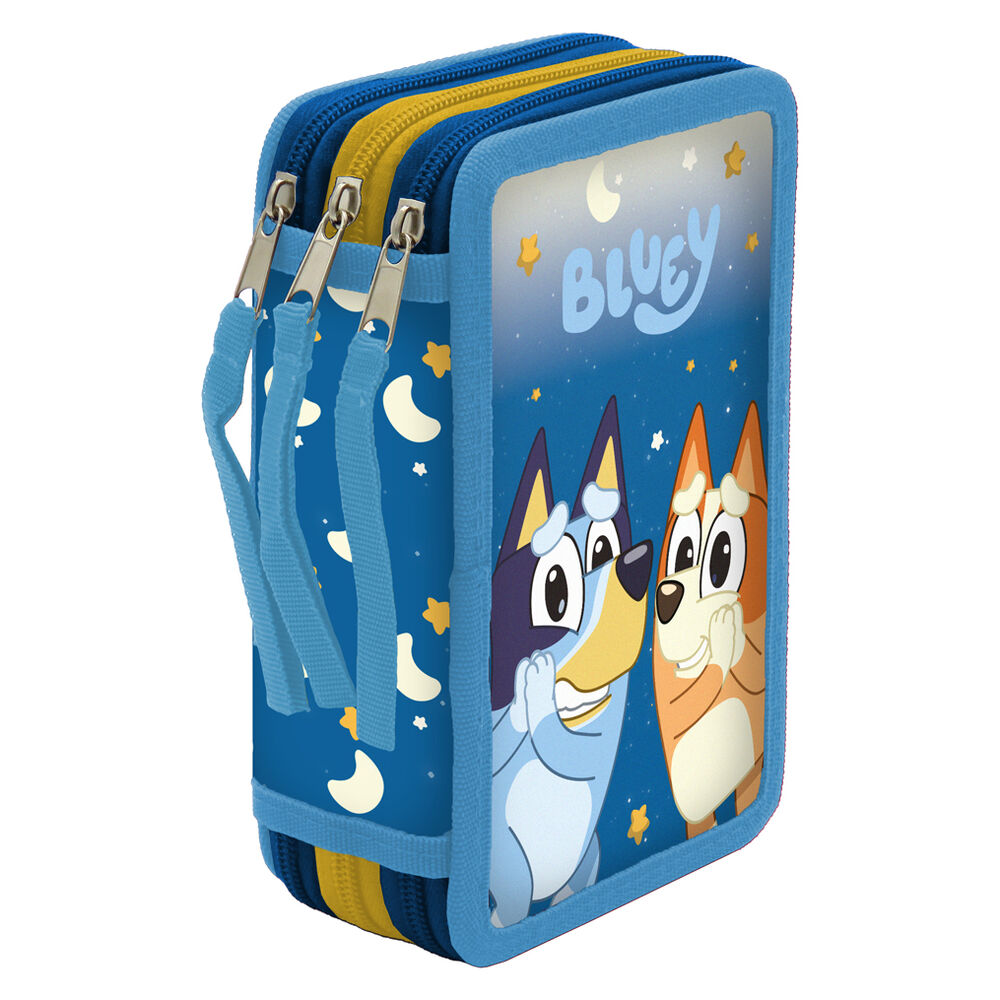 Estojo triplo Bluey 39 peças