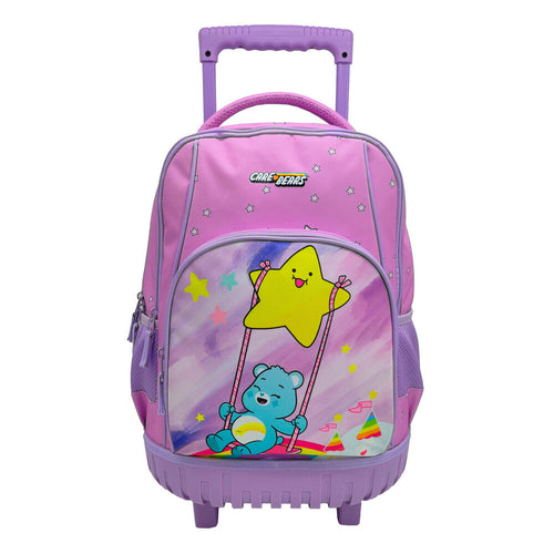 Set de trolley 50cm + fiambrera + estuche Osos Amorosos