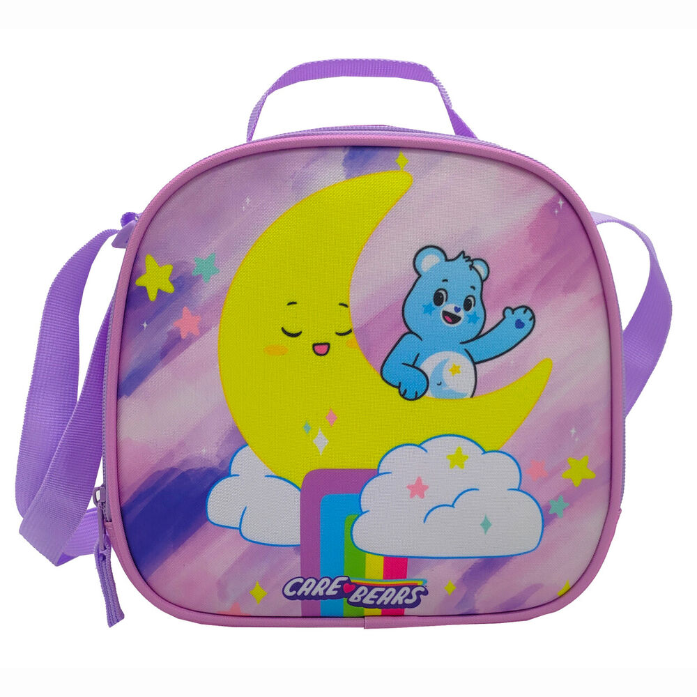 Conjunto de Trolley 50cm + lancheira + estojo Ursos Amorosos