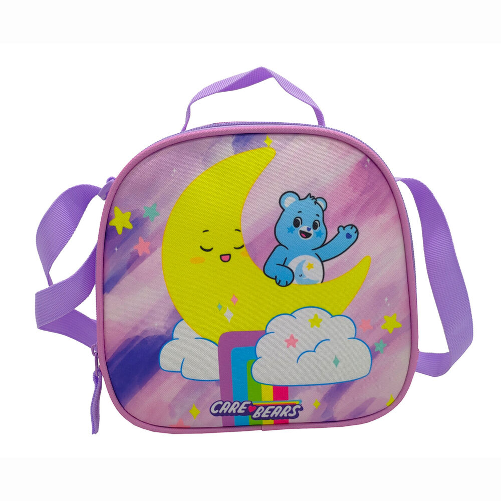 Conjunto de Trolley 43cm + lancheira + estojo Ursos Amoroso
