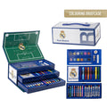 Mala com atividades do Real Madrid