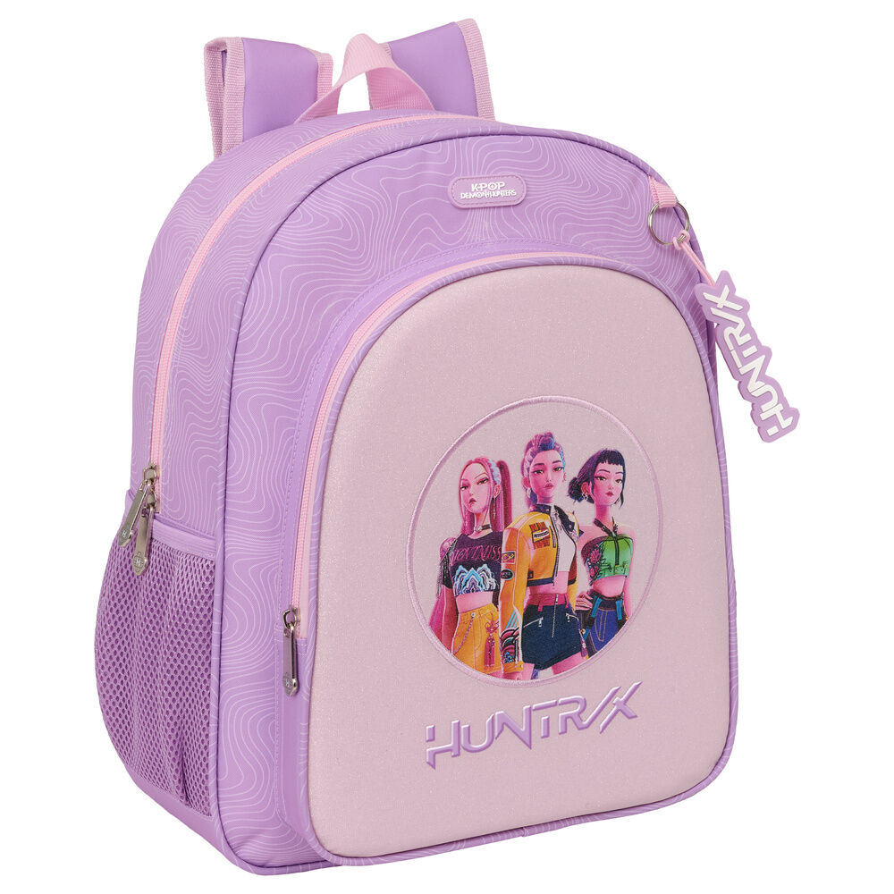 Mochila Iconic K-Pop Demon Hunters 38cm adaptável