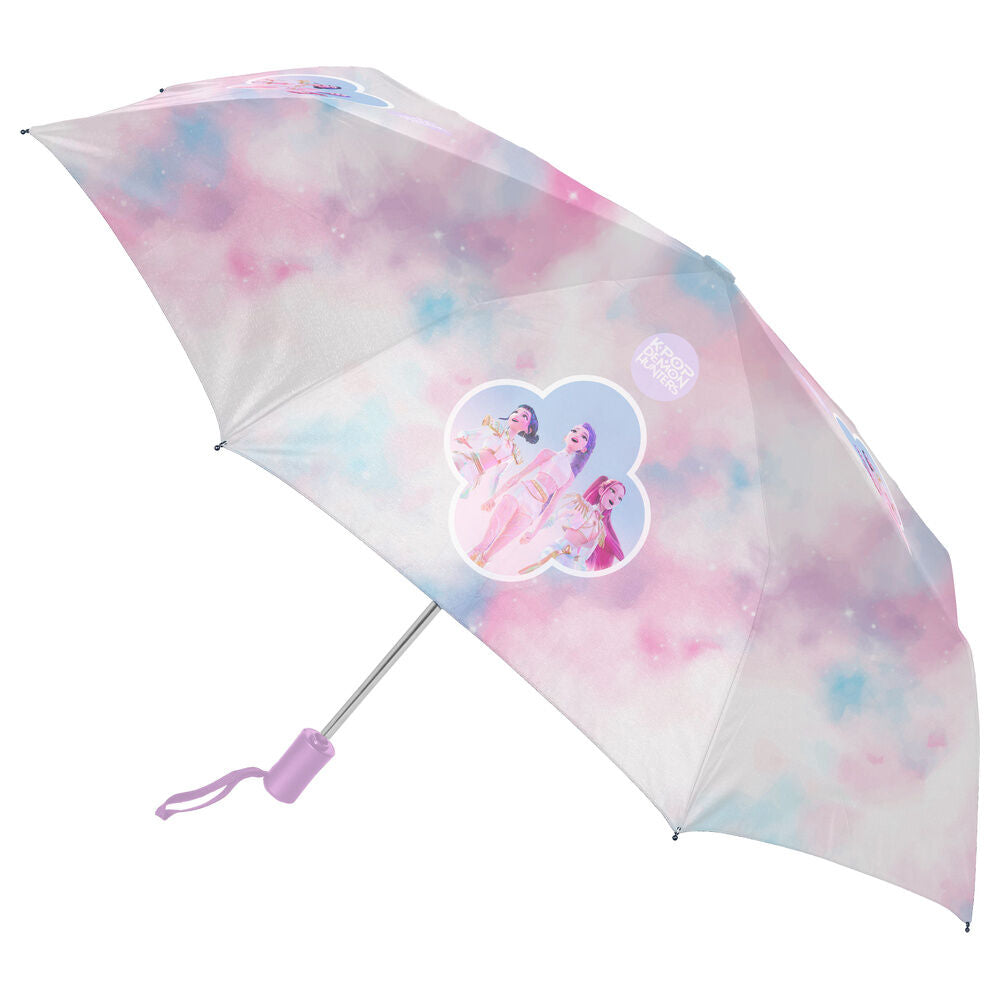 Guarda-chuva dobrável automático Artist K-POP Demon Hunters de 58 cm