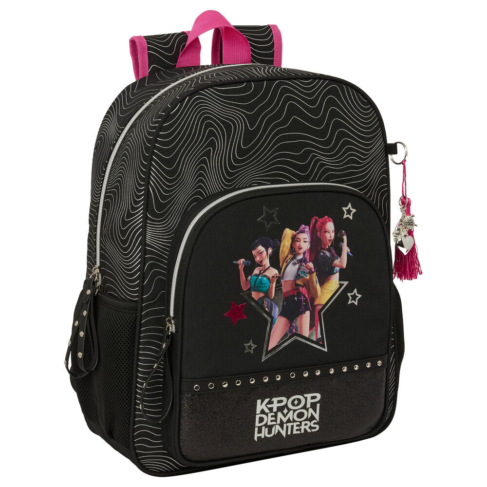 Mochila de cazadores de demonios K-Pop de energía adaptable, 42 cm
