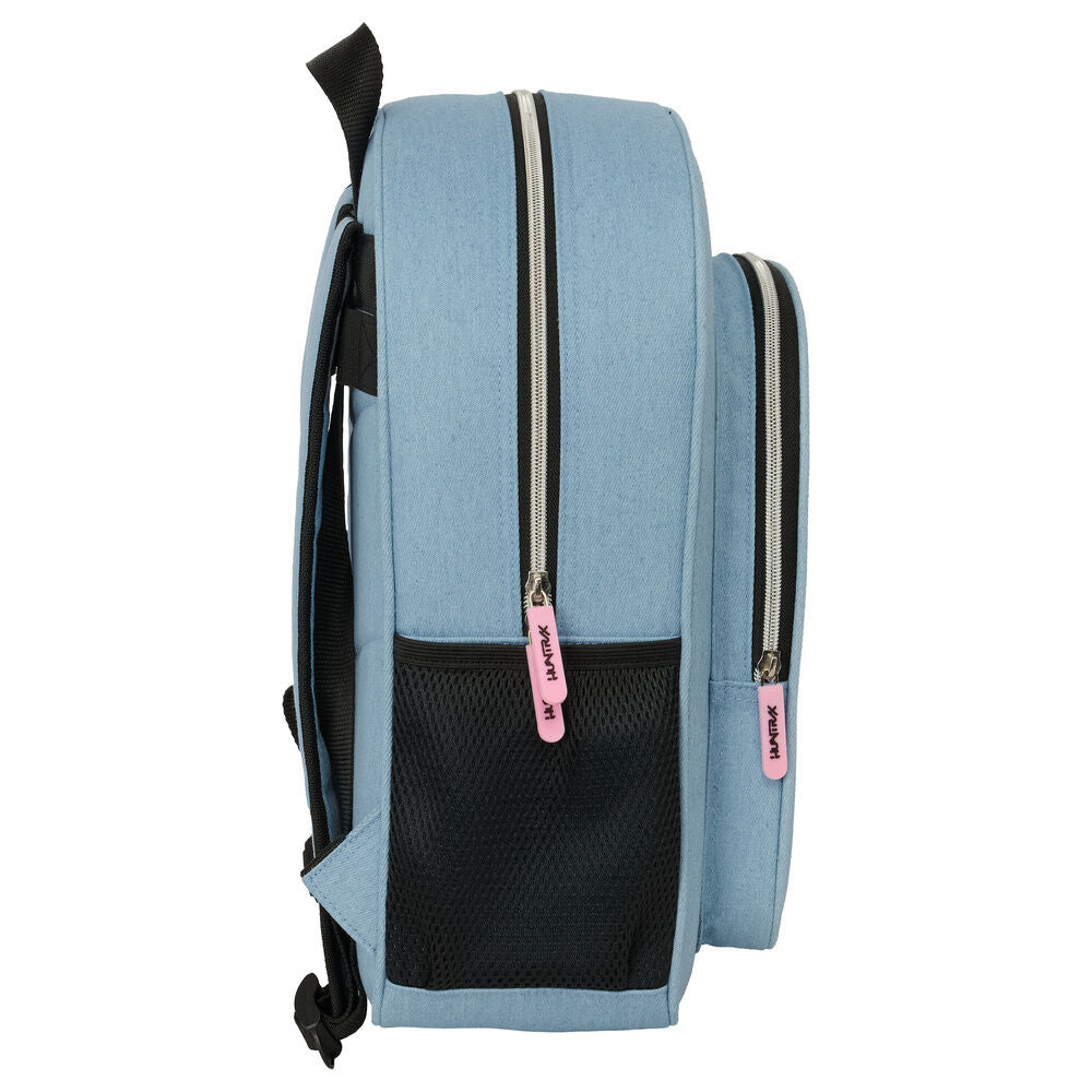 Mochila Huntrix K-Pop Demon Hunters 38cm adaptável