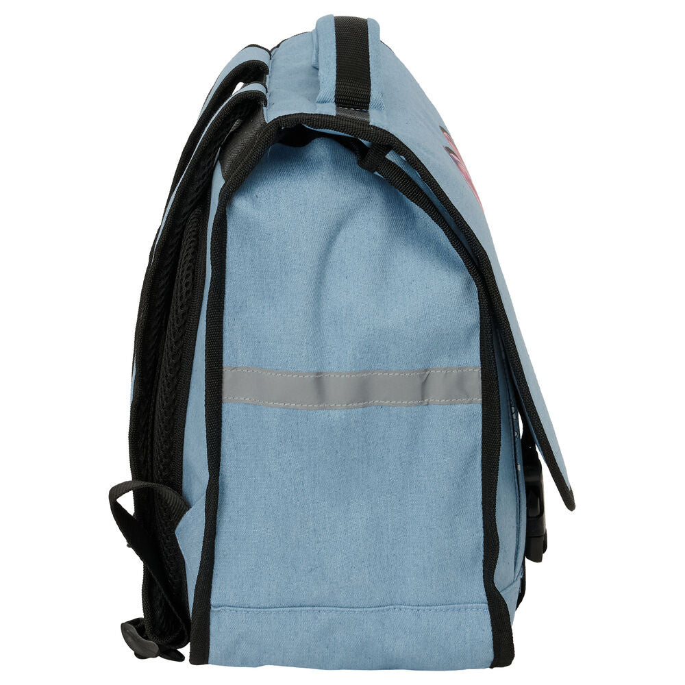 Mochila Carteira Huntrix K-Pop Demon Hunters 40cm