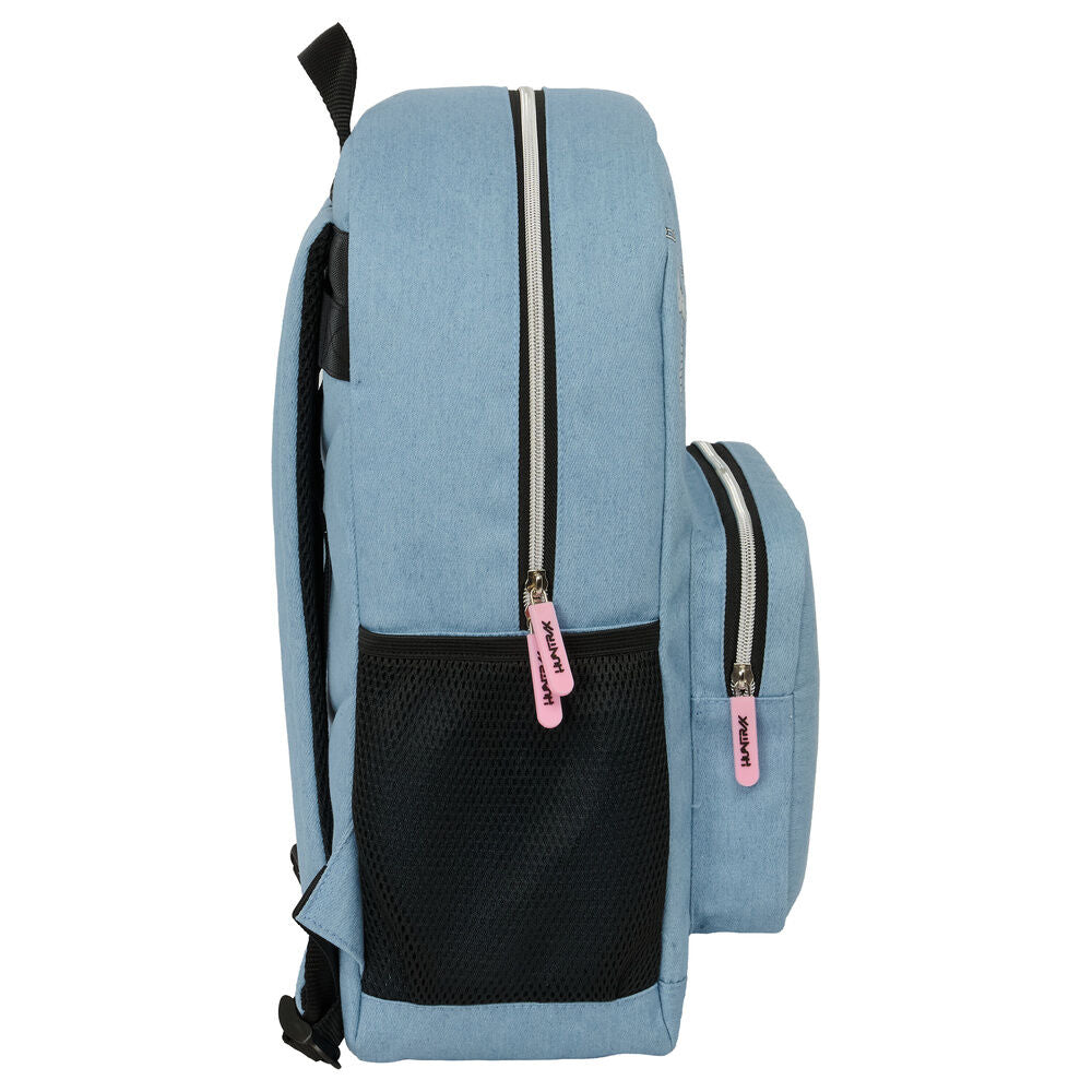 Mochila Huntrix K-Pop Demon Hunters 43cm adaptável
