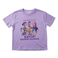 T-shirt Huntrix K-Pop Demon Hunters Roxa