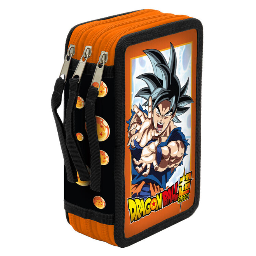Estojo triplo Dragon Ball 39 peças