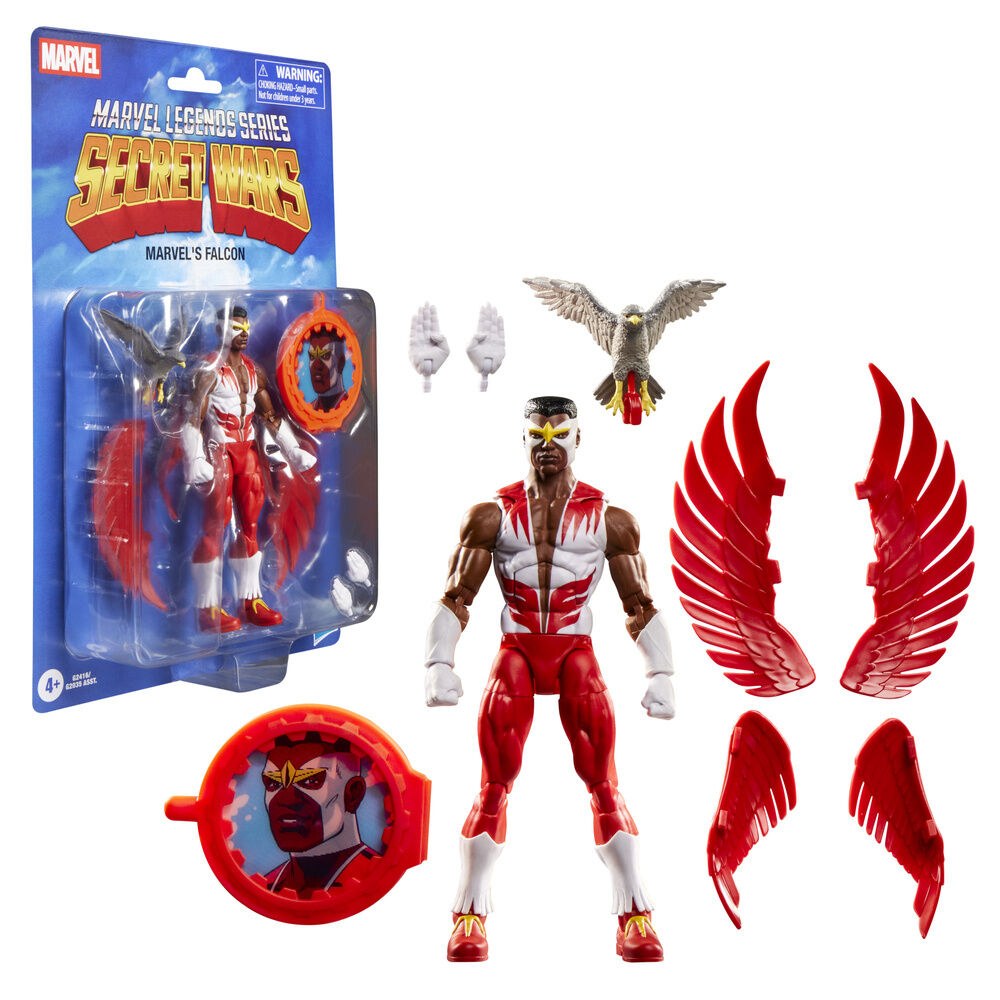 Figura Marvels Falcon Secret Wars Marvel Legends Series 15 cm - imagem 5