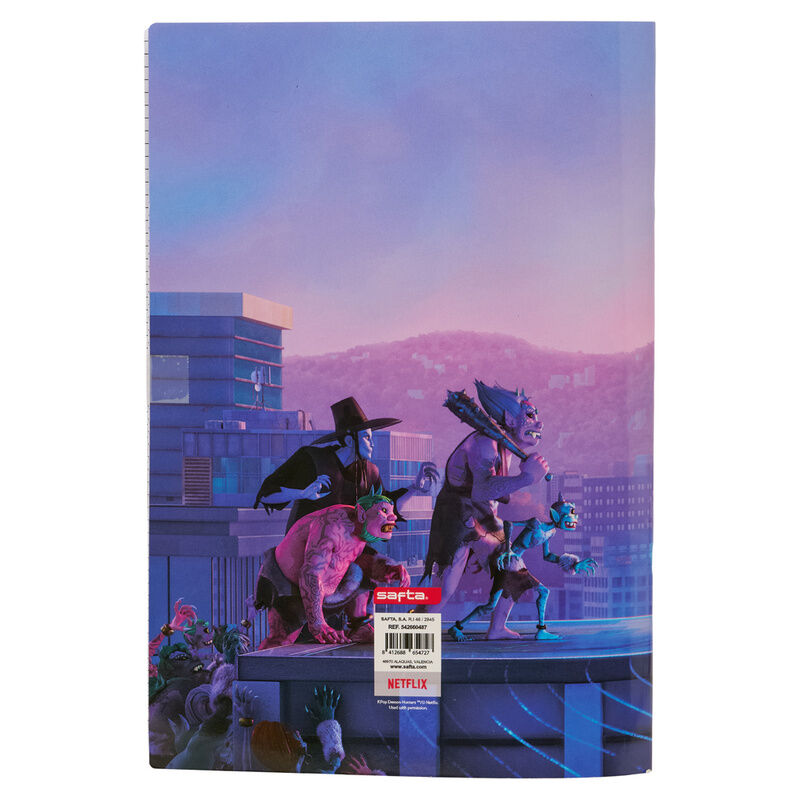 Caderno A4 K-POP Stationery Kpop Demon Hunters